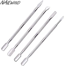NAILWIND 4 шт./Лото отодвигатель кутикулы Cuticola Dell'acciaio inossidabile Dito маникюрная стойка di Cura Delle Unghie