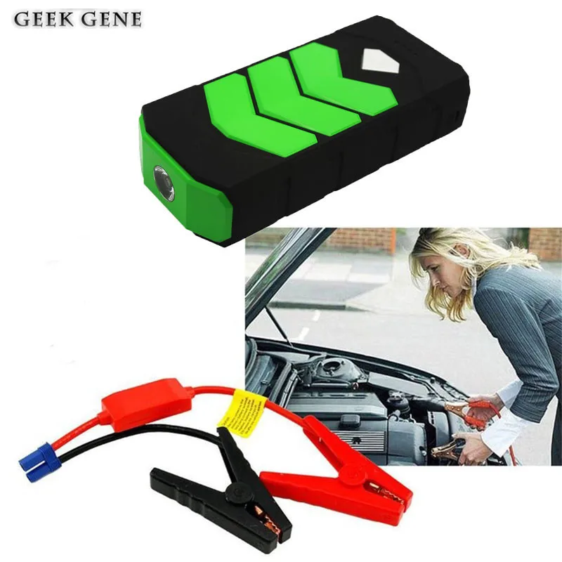 

Top Emergency Starting Device Car Jump Starter For 12V Diesel Petrol auto Booster Buster Power Bank Car Charger For Car Battery