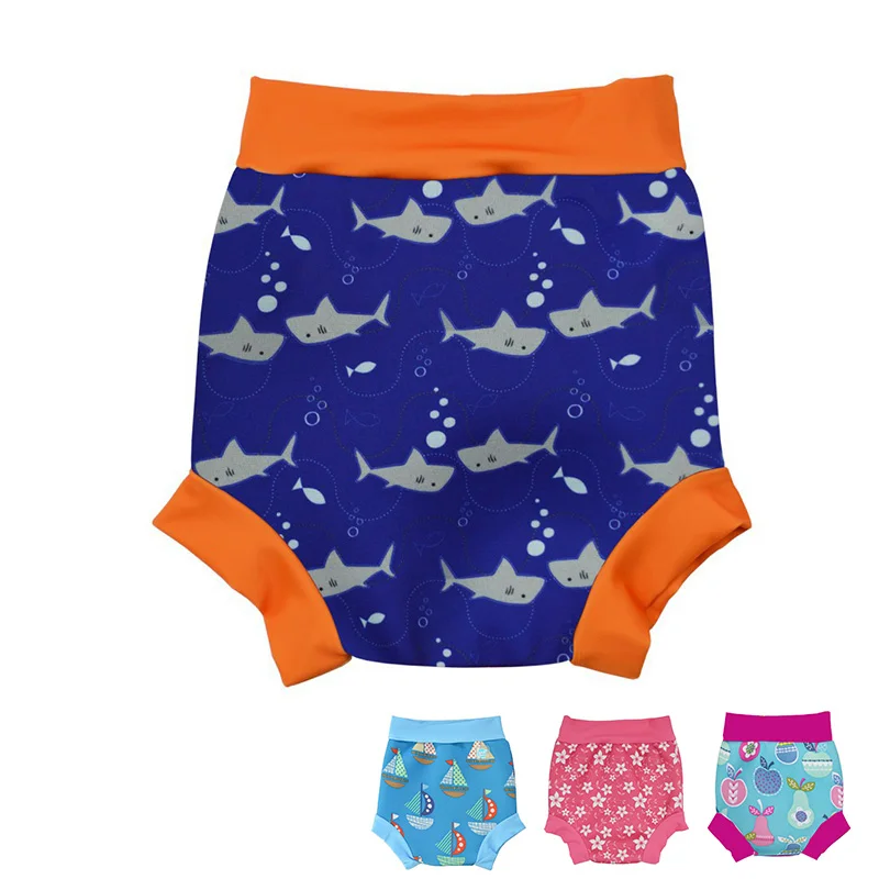 Baby and Toddler Swim Nappy Baby Boy Girl Swim Briefs Baby Trunks