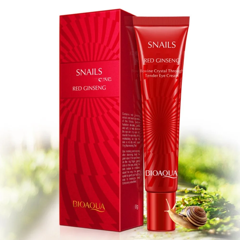 

Snail Serum Secretion Filtrate Eye Cream Skin Care Anti-Aging Anti-Puffiness Moisturizing Dark Circle Korean Cosmetics