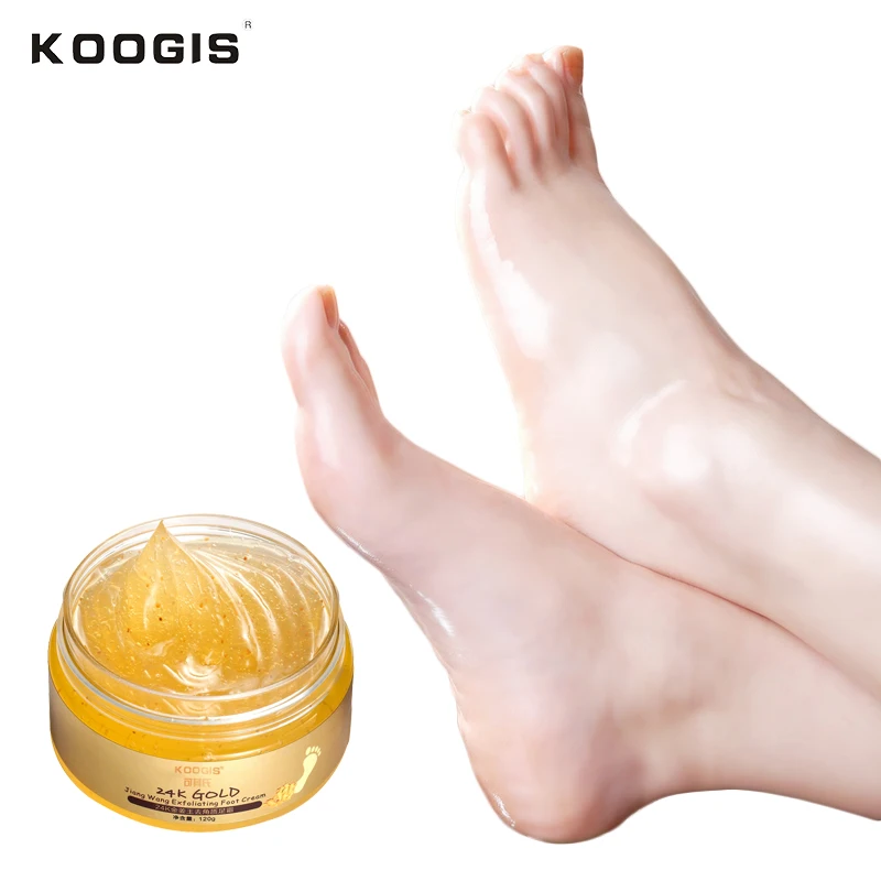 KOOGIS Foot Cream Foot Massage Frosted Scrub Feet Care Membrane
