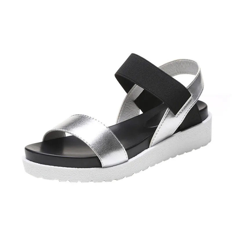 2018 SAGACE модная женская обувь Sandalia feminina Sandals женские кожаные сандалии на плоской