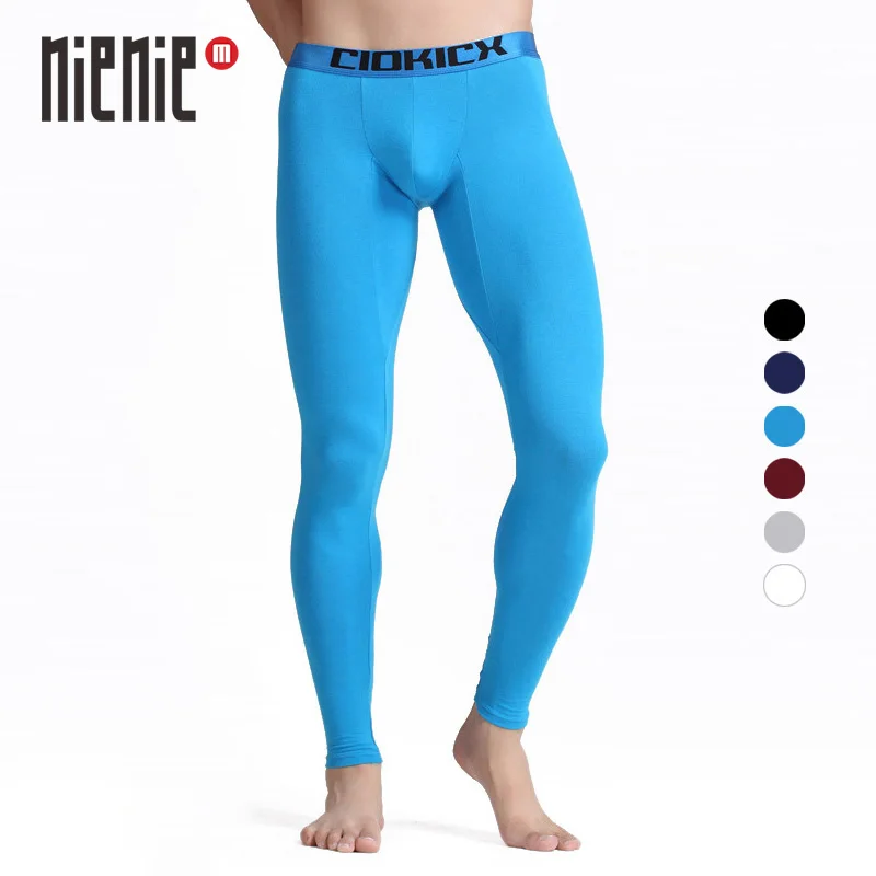

New 2018 Men's basic Cotton Thermal Underwear Long Johns Underpants Leggings Tights - 6 Colors - Free Shipping