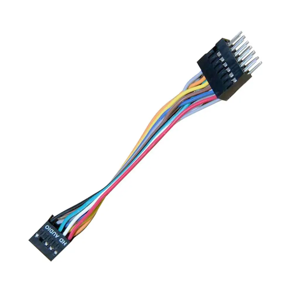 

HD 13Pin Female to 9Pin Male Converter Audio Cable Cord for Lenovo Motherboard