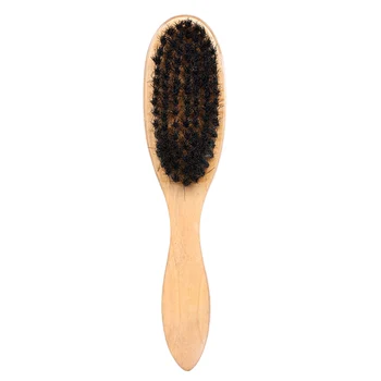 

Men's Beard Brush Comb Shaving Beard Brushes Wooden Face Hair Brush Boar Bristle Male Wood Handle Mustache Facial Hair Comb