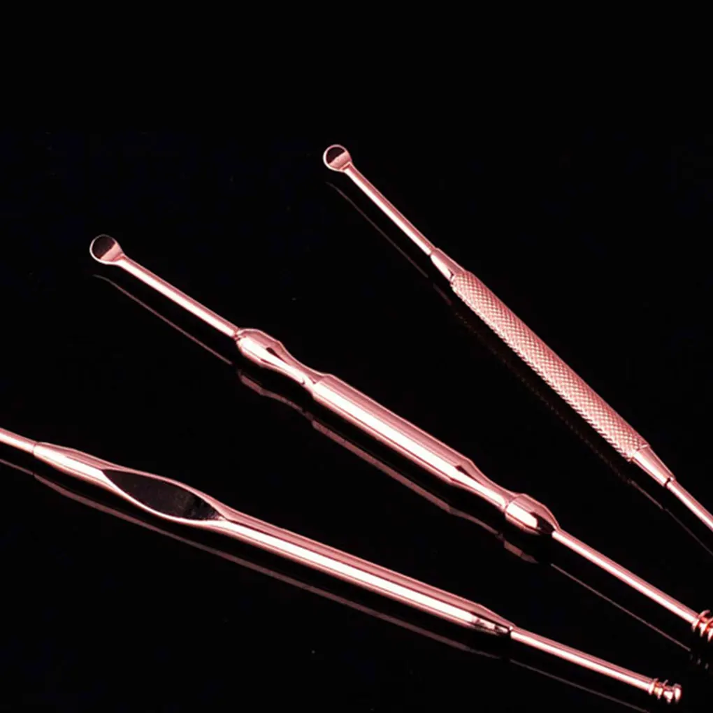 10920-0759. прибор для удаления черных точек металлический экструдер. ухочистка – мимикаки. палочка удаление. инструмент для чистки ушей от серы инструмент.