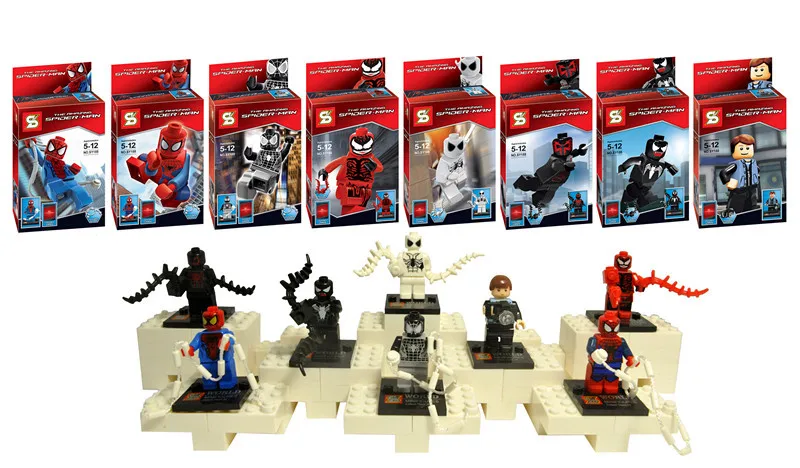 juguetes de spiderman de lego