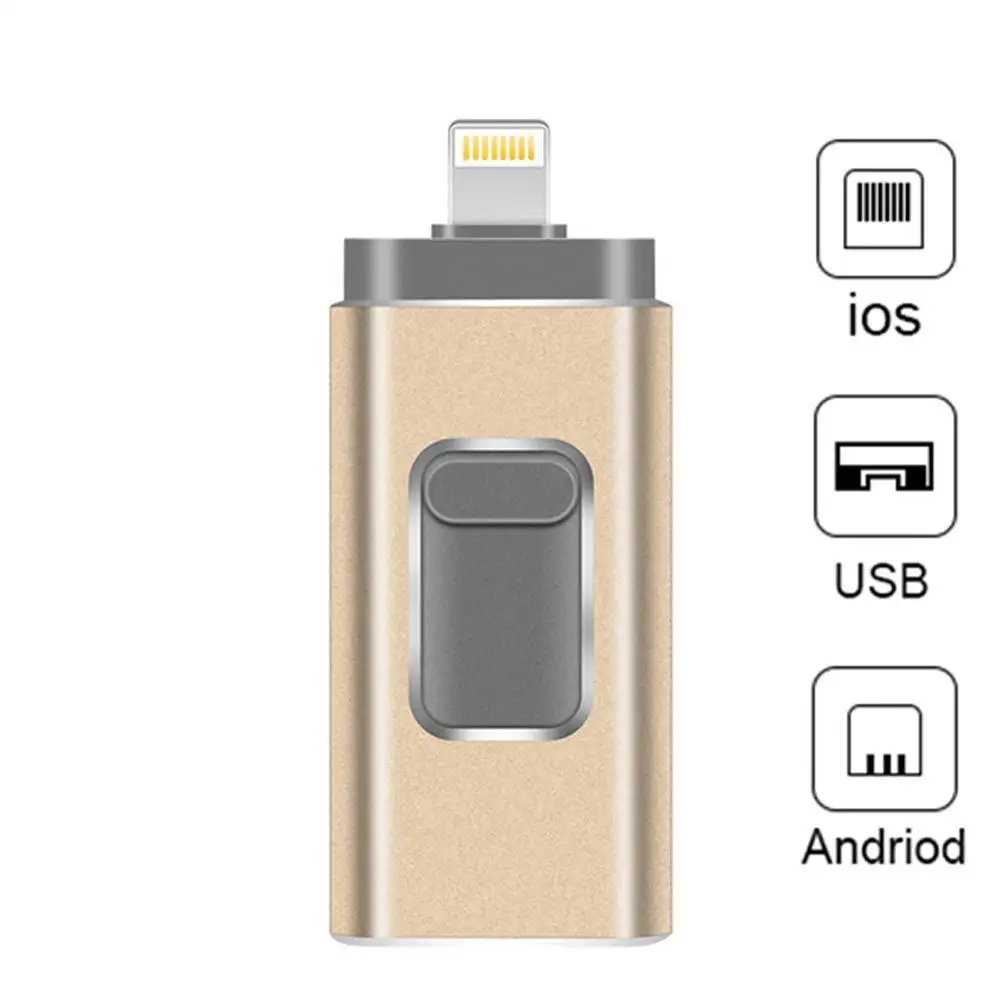 Original DM 32GB Lightning OTG USB 3.0 Flash Drive Memory Stick for ipad iphone 