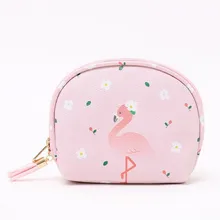 M238, женские кошельки, милые маленькие животные, стиль фламинго, ягненок, кролики из искусственной кожи, кошельки для монет, клатч, сумка для карт