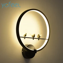YGFEEL 18W LED Wall font b Lamp b font Modern Creative Bedroom Beside Wall Light