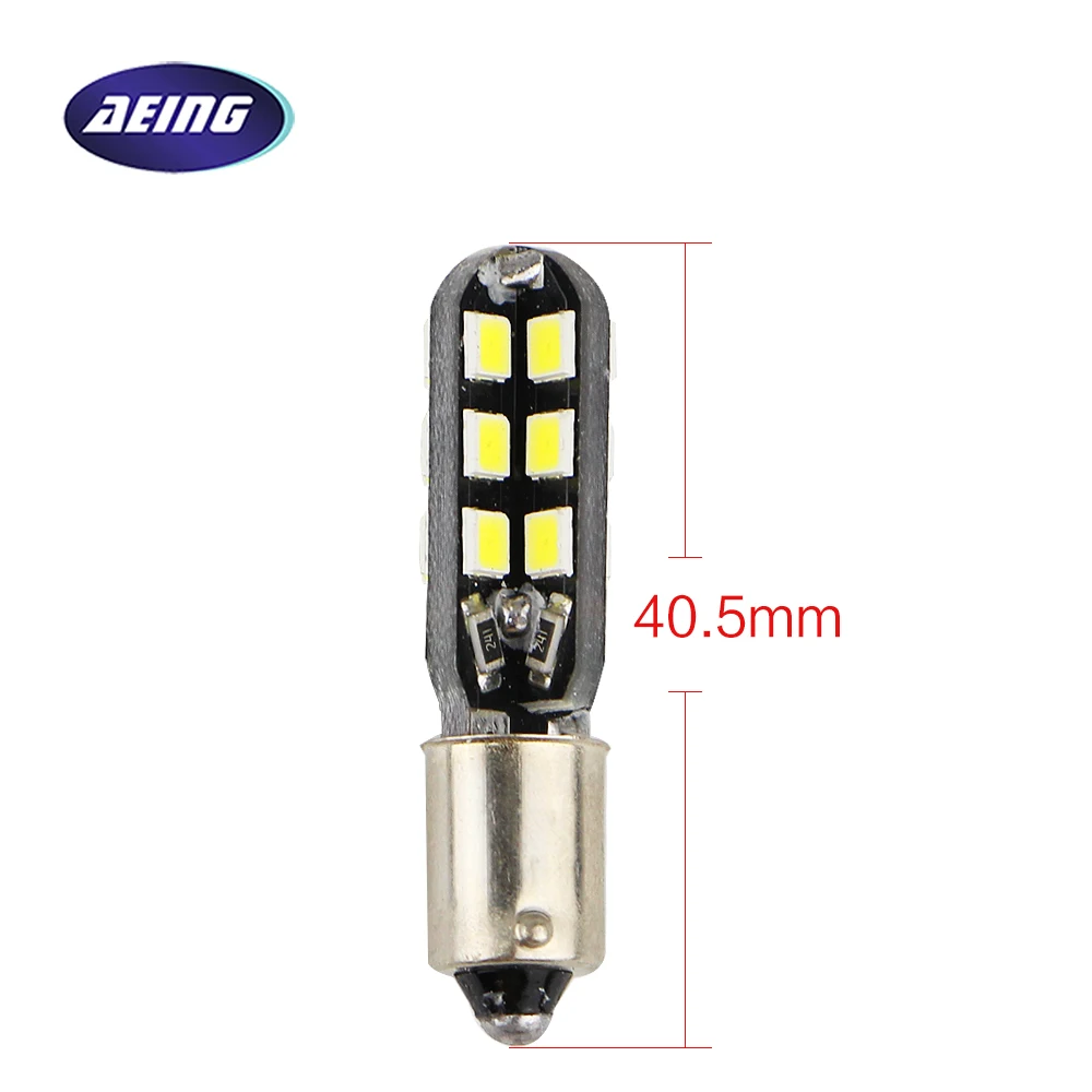 Светодиодный купольный фонарь AEING T11 T4W W6W H6W BA9S 1 шт. для автомобиля дверей/боковых