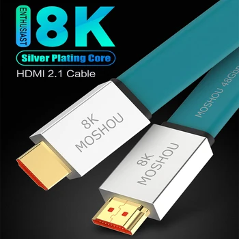 

Enthusiast HDMI 2.1 Cable Ultra-HD (UHD) 8K@120Hz HDMI 2.1 Cable 48Gbs Male to Male Audio Video Cable 1M 2M 5M 10M 15M HDR 4:4:4