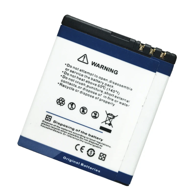 Аккумулятор LOSONCOER 2500 мАч BL 6F для Nokia N78 N79 6788 6788I N95 8G Бесплатная