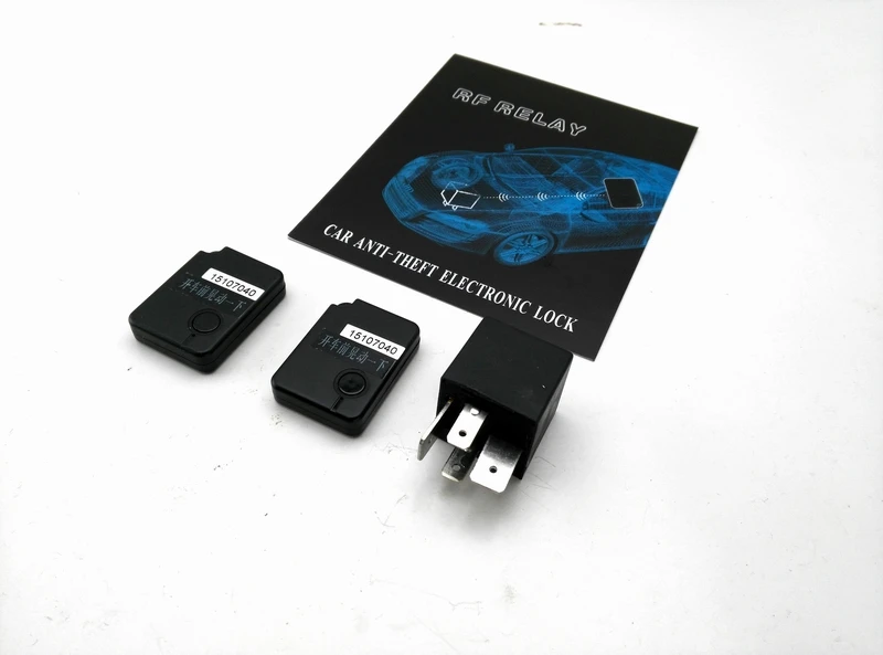 Buy Car Immobilizer Anti Theft Relay Anti theft Electronic Concealed Lock for