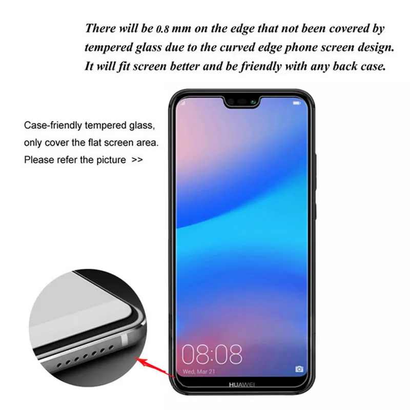 FQYANG 9H 2.5D Закаленное стекло для HUAWEI P20 LITE P10 P9 PLUS Защитная пленка экрана P8 Lite