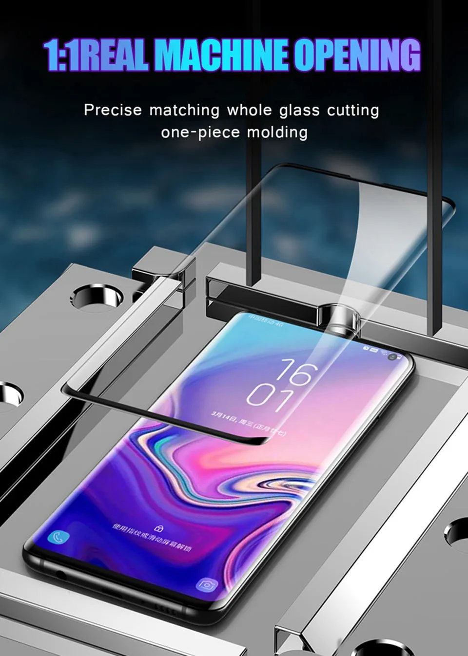 3D Glass for Samsung Galaxy S10 Plus Lite Screen Protector Curved Tempered Glass For Samsung S10e S6 S7 Edge S8 S9 Plus Note 9 8 (3)