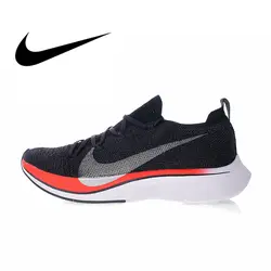 Оригинальные аутентичные Nike Vaporfly Flyknit 4% для женщин кроссовки спортивные спортивная обувь удобные дышащие 2018 Новое поступление AJ3857