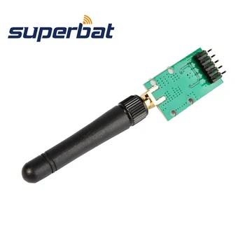 

Superbat 433MHz 29mm *16mm RF Transceiver Module CC1101 Matched with Rubber Antenna Aerial 1.8V ~ 3.6V