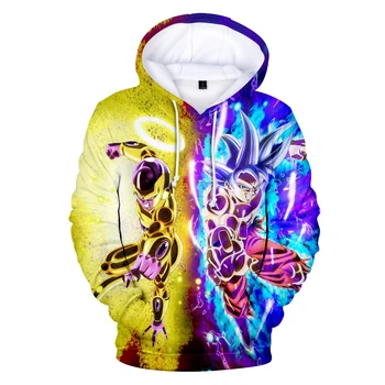 

2019 Anime 3D Dragon Ball Hoodies Men Women Sweatshirt Long Sleeve Autumn Hoodie 3D Fashion Sweatshirts Dragon Ball 3D Hoodies