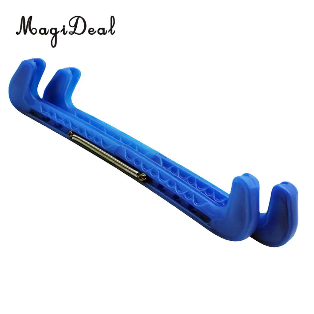2 Pair Plastic Ice Hockey Figure Skate Walking Blade Guard Protective Cover