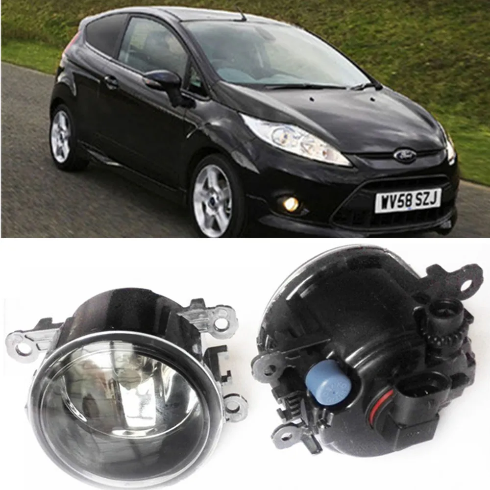 

For FORD FIESTA Van Box 2009-2015 Car styling Fog Lamps halogen Fog lights 1SET