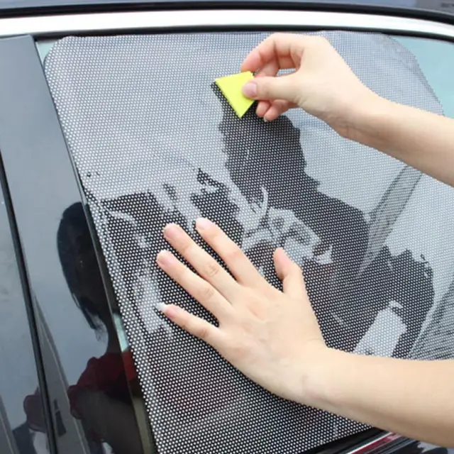 2Pcs/bag Static Sticker For Automobile Windows PVC Static Sticker Waterproof Harmless Car Accessories