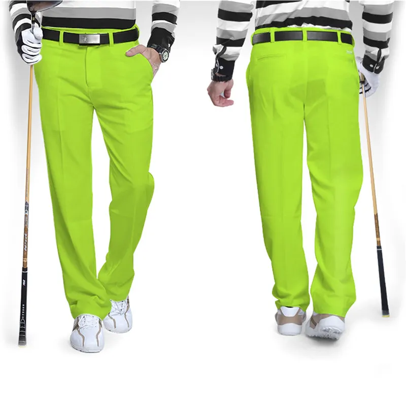 Мужские брюки для гольфа, одежда, водонепроницаемые спортивные брюки для гольфа, быстросохнущие дышащие штаны, 4 цвета, XXS-XXXL, высокоэластичные прочные