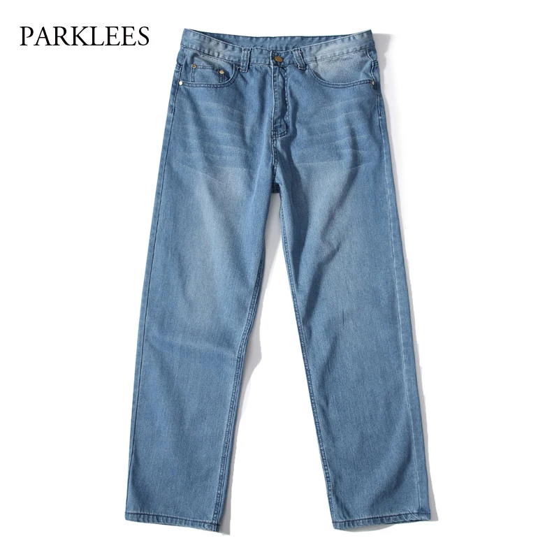 Buy Brand Skateboard Jeans Men 2017 Fashion Big Size