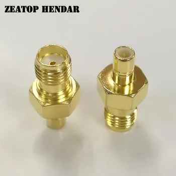 

50Pcs Brass Gold Plated SMA Female Jack to SMB Male Plug Straight RF Coaxial Coax Adapter Connector