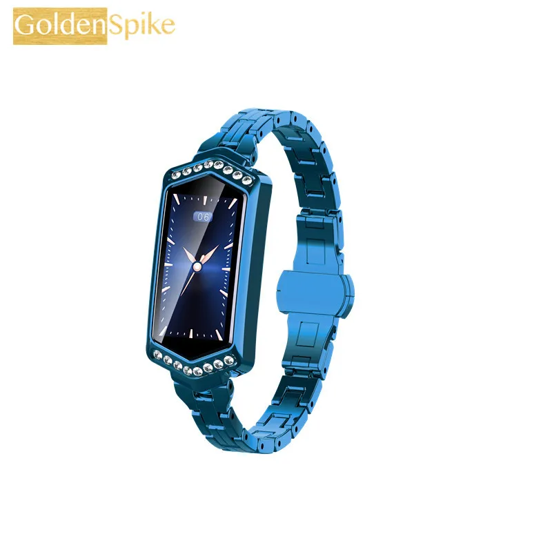 

Luxury smart bracelet B78 Blood pressure Heart rate Bluetooth smart band women for ios Android xioami mi band 4 honor band 2