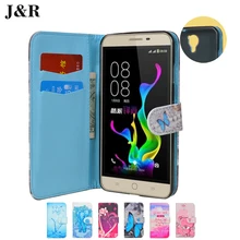 Cartoon Printed Leather filp Case Skin For Coolpad Modena E501 Y75 Y76 Y80D 5.5″ Cover Wallet Stand Phone Bag