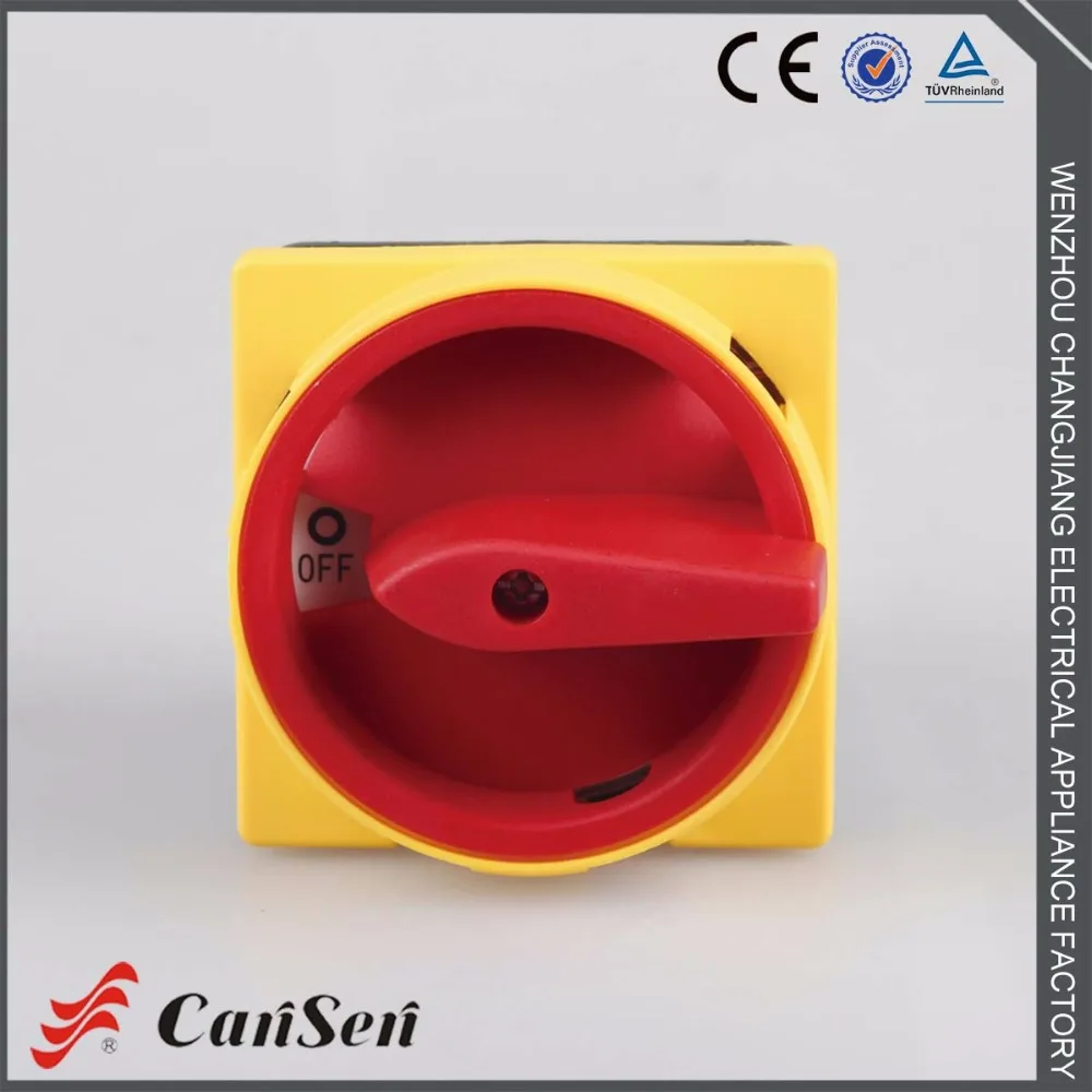 

Isolating switch Cam Switch Ue 440V Ith 20A 4P 4 Pole (CE, CCC, TUV certificate)
