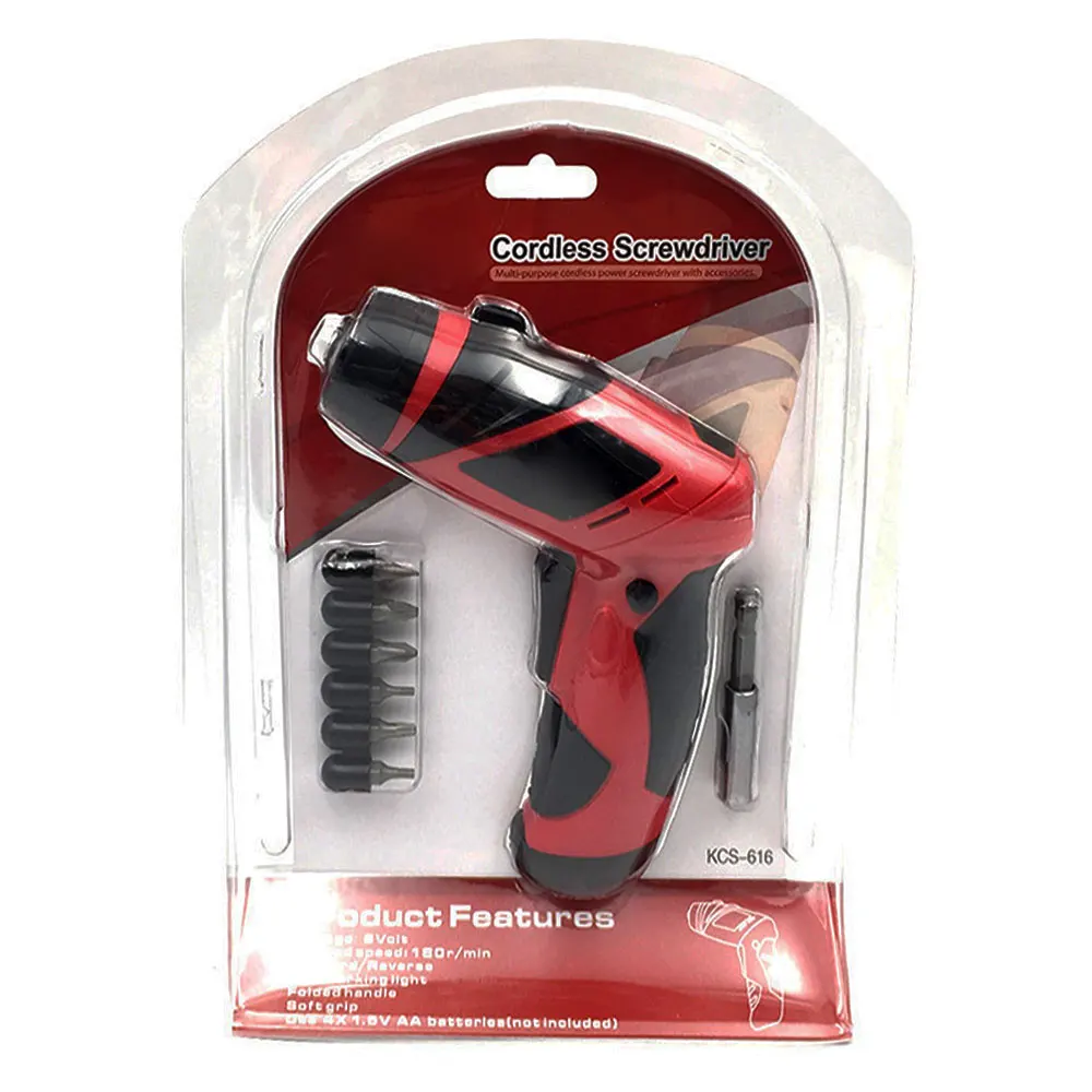 180 Rpm Electric Screw Driver Practical Durable Grinding Screwdriver Portable for Polishing 6V Cutting LED Power Tools