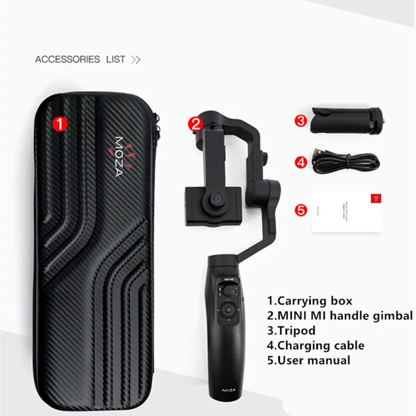 MOZA MINI MI стабилизатор карданный 3-осевой портативный смартфон для iPhone X, 8 Plus, 8, 7, 6 S samsung S9 S8 S7 VS Zhiyun Smooth Q 4 Vimble
