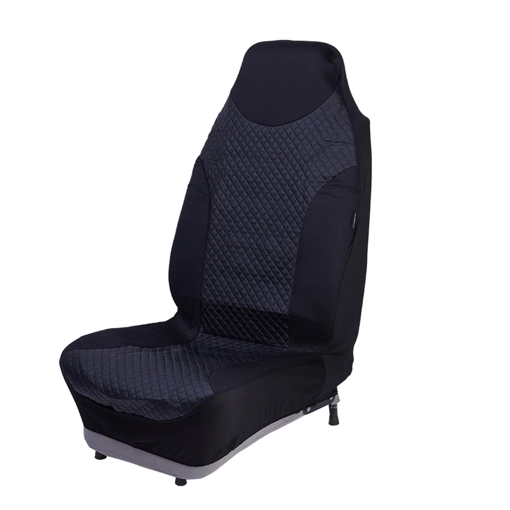 Black Seat Cover 1 Pcs Car Interior Accessories Seating Pad PU Car Seat