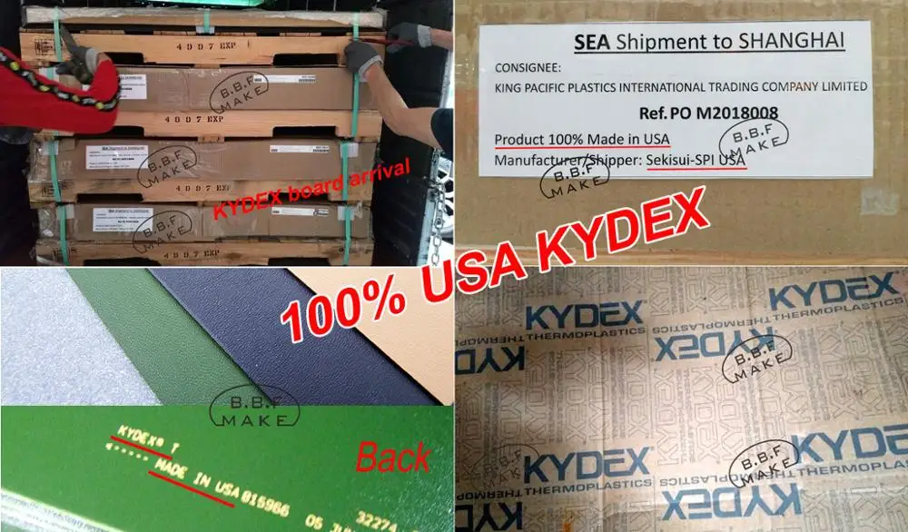 Coldre de Cinto de Pistola Personalizar o Texto do Lado de Fora B.b.f Make Coldre Kydex Personalizado se Encaixa: Glock 17 22 31 Arma Carry Case Bolsa Owb 11 Esporte e Lazer