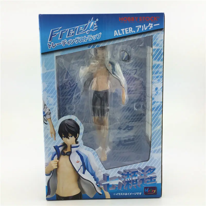 Японское аниме хит 9 &quotAlter Hobby в наличии бесплатно! Iwatobi Swim Club Haruka Nanase 1/8 фигурка