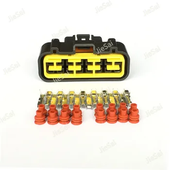 

Female 16 Pin Electrical Wiring Automotive Connector