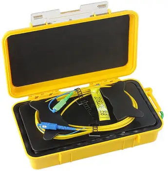 

OTDR Launch Cable Box SC/UPC-SC/APC Singlemode 1310/1550nm Fiber Optic OTDR Tester