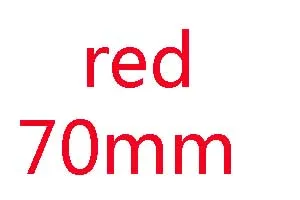 red 70mm 6 градусов 3K Глянец полный углеродного волокна велосипед полюс горный велосипед дорожный велосипед 25,4 мм/31,8 мм Диаметр Зажима - Цвет: red 70mm