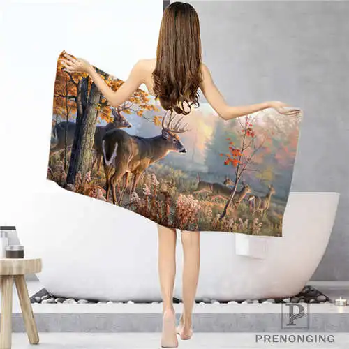 Face or Bath Towel Пользовательские nature_trees_заборы тряпка для ванной комнаты полотенце s полотенце для лица/банное полотенце для душа Размер s 33x74 см/72x143 см#18-12-17-07-327 - Цвет: Face or Bath Towel