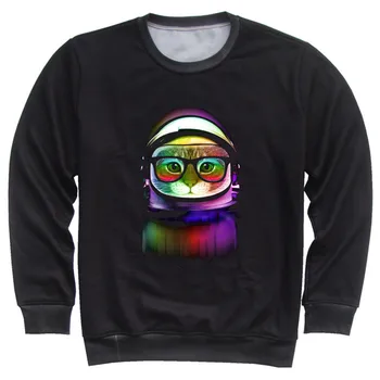 

Joyonly Children Harajuku Style 3D Sweatshirt Skull Bird Animal Cat Space Astronaut Design Hoodies For Boys Girls Kids Pullover