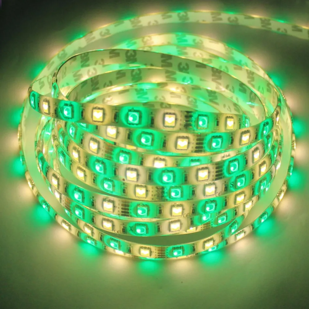 Гибсветильник СВЕТОДИОДНАЯ лента SMD 5050 RGBW 12 В RGB + белый/теплый белый 60