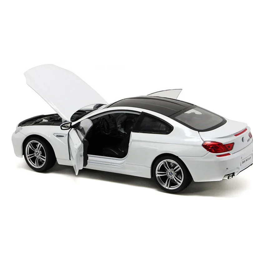 Высококачественная 1:24 M6 Coupe Игрушечная модель автомобиля из сплава детские