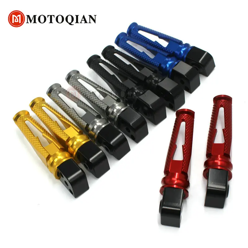 

For YAMAHA YZF R1 YZF R3 YZF R3 R6 R15 R1M R1S R15 R25 Foot Pegs Footrest Motorcycle Accessories Rear Universal Footrests
