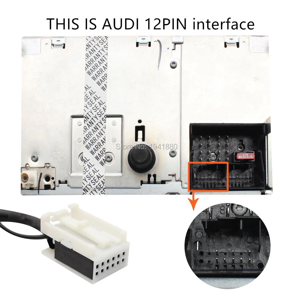 DOXINGYE USB SD AUX Автомобильный mp3 плеер Музыкальный радио цифровой CD Changer Adapte Музыка для VW Audi Golf Skoda Seat 12Pin интерфейс