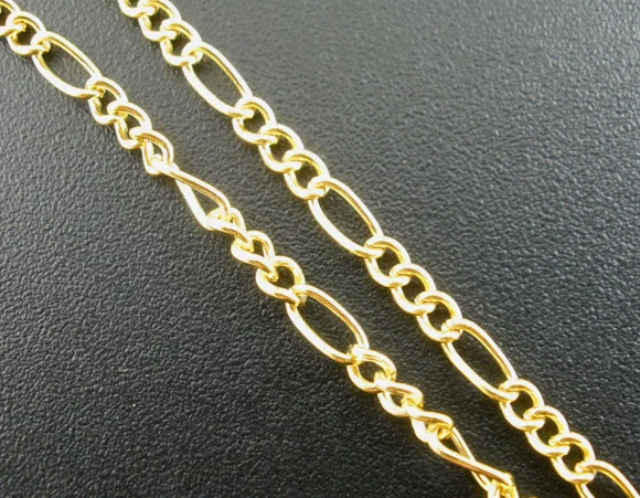 Doreen Box Lovely 800 см золотистые цепочки фурнитура 2 мм * 5 (B02479)|link chains findings|chain findingsfindings