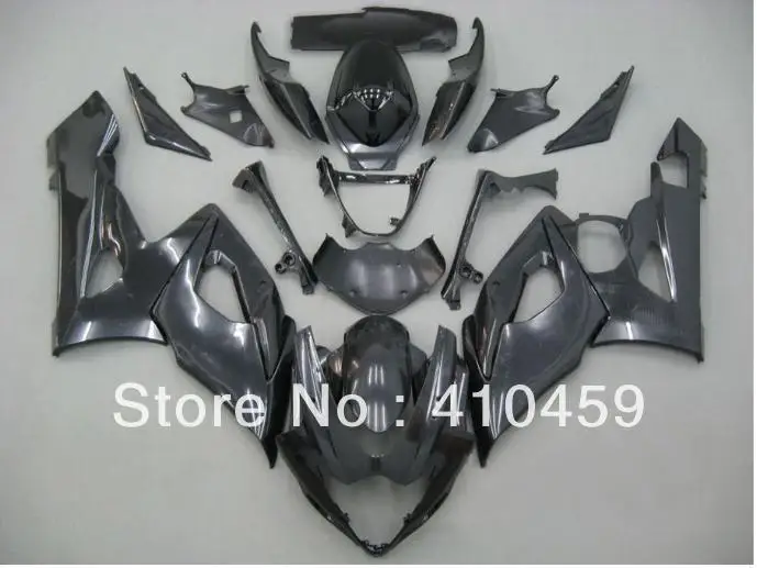 Мотоцикл обтекатель комплект для SUZUKI GSXR1000 GSX-R1000 GSXR 1000 K5 05 06 2005 2006 обувь на плоской подошве; цвет черный, набор обтекателей обвесов SN1