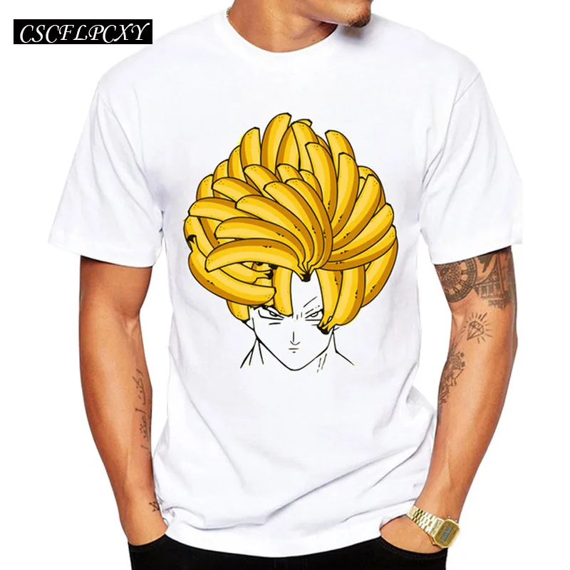 2017-Men-Customized-T-shirt-Fashion-Banana-Hair-Goku-Design-Short-sleeve-men-Banana-Saiyan-T.jpg_640x640