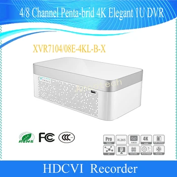 

Free Shipping Original English 4/8Ch XVR Security Penta-brid 4K Elegant 1U DVR No Logo XVR7104E-4KL-B-X/XVR7108E-4KL-B-X